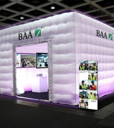 JB Promotions van JB Inflatables; De maatwerk specialist voor opblaasbare beursstands, reclame artikelen en promotiematerialen op maat gemaakt