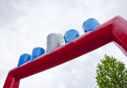 Opblaasbare glijbaan brandweer