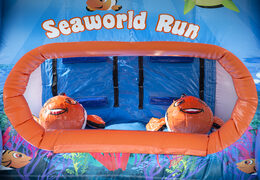 Order an obstacle course in the Seaworld theme for kids. Buy inflatable obstacle courses online now at JB Inflatables UK