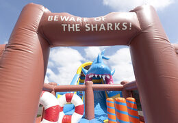 Slide Shark multiplay and bath for kids order for kids. Buy inflatable slides now online at JB Inflatables UK