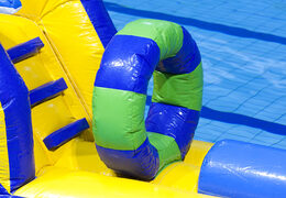 Order long inflatable dolphin run slide with fun objects for both young and old. Buy inflatable pool games now online at JB Inflatables UK