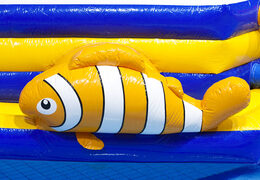 Buy a unique double Zig Zag Zee inflatable obstacle course for both young and old. Order inflatable pool games now online at JB Inflatables UK