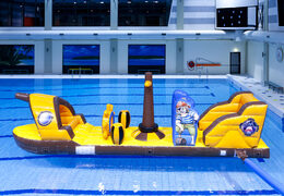 Spectacular inflatable ship in pirate theme for both young and old. Buy inflatable pool games online now at JB Inflatables UK