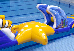 Unique obstacle course underwater world run with fun 3D objects for both young and old. Buy inflatable pool games now online at JB Inflatables UK