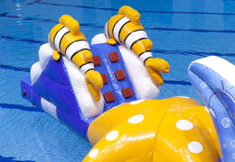 Obstacle course underwater world run with fun 3D objects for both young and old. Buy inflatable water attractions online now at JB Inflatables UK