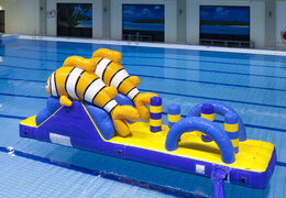 Inflatable nemo run with slide for both young and old. Order inflatable pool games now online at JB Inflatables UK