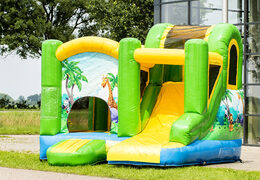 Buy jumpy jungle bouncy castle for children. Order inflatable bouncy castles online at JB Inflatables UK