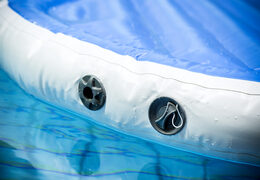 Buy a unique inflatable multifunctional splash plateau for both young and old. Order inflatable pool games now online at JB Inflatables UK