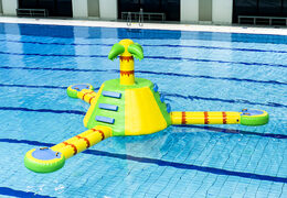 Koop een luchtdichte opblaasbare speeleiland in jungle thema voor zowel jong als oud. Bestel opblaasbare waterattracties nu online bij JB Inflatables Nederland 