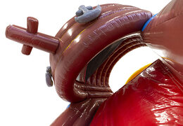 Buy mini 9m pirate boat obstacle course with 3D objects for kids. Order inflatable obstacle courses now online at JB Inflatables UK