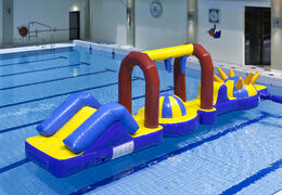 Buy Waterball Adventures run inflatable obstacle course with fun objects for both young and old. Order inflatable obstacle courses online now at JB Inflatables UK