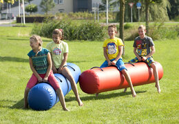 Order blue and red bouncy tube for both old and young. Buy inflatable items online at JB Inflatables UK