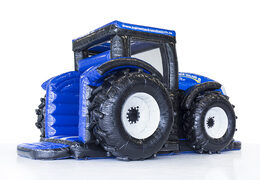 Order custom made inflatable new holland tractor bouncy castles online at JB Promotions UK; specialist in inflatable advertising items such as custom bouncy castles