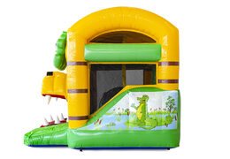 Order mini inflatable jungleworld bouncy castle with slide for children. Buy inflatable bouncy castles online at JB Inflatables UK