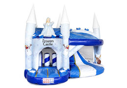 Order an ice themed bouncy castle with a slide for children. Buy inflatable bouncy castles online at JB Inflatables UK