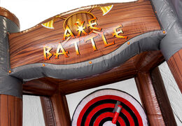 Get inflatable Ax Battle game for both young and old buy. Order bouncy castles now online at JB Inflatables UK