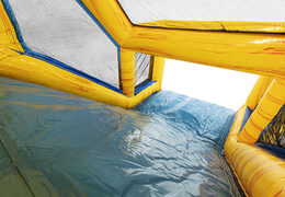 Buy modular 19m marble themed obstacle course with matching 3D objects for kids. Order inflatable obstacle courses now online at JB Inflatables UK