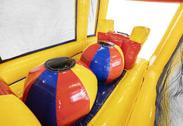 Buy inflatable modular 19m obstacle course in standard theme for kids. Order inflatable obstacle courses now online at JB Inflatables UK