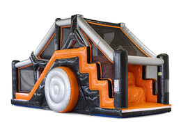 Buy Big Log Slide 40-piece modular obstacle course for children. Order inflatable obstacle courses online now at JB Inflatables UK