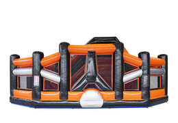 Dodge or Slide obstacle course with obstacles for kids. Buy inflatable obstacle courses online now at JB Inflatables UK