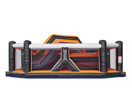 Mega inflatable 40-piece giga modular Tunnel Twister assault course for children. Order inflatable obstacle courses online now at JB Inflatables UK