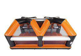 Inflatable 40-piece mega Edge Walker assault course for children. Buy inflatable obstacle courses online now at JB Inflatables UK