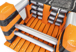 Order Giga obstacle course in Gate Dodger theme for kids. Buy inflatable obstacle courses online now at JB Inflatables UK