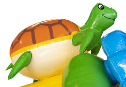 Order inflatable slide combo hawaii-themed bounce house for kids. Inflatable bounce houses with slide available to buy at JB Inflatables UK