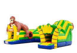 Buy inflatable play fun crawl tunnel bouncy castle in gorilla theme for children. Order bouncy castles online at JB Inflatables UK