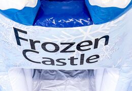 Large inflatable indoor theme ice multiplay bouncer with slide in Lego theme for kids. Buy bouncers online at JB Inflatables UK