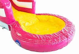 Buy a small bouncer with roof, slide and bath in a unicorn theme at JB Inflatables UK. Order bouncers online at JB Inflatables UK
