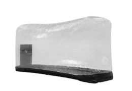 Order an inflatable motorcycle capsule to store your motorcycle