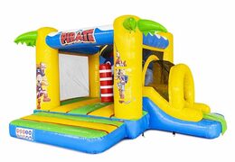 Buy compact inflatable air cushion in pirate theme for children