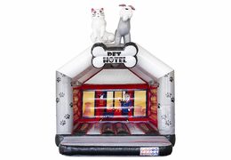 Buy standard inflatable inflatable bouncer in animal hotel theme for kids