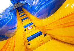 Order inflatable waterslide Waterslide D22 Hawaii with tropical theme