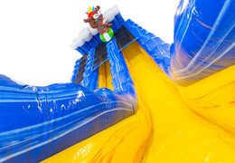Buy inflatable water slide Waterslide D22 Hawaii with a tropical theme with palm trees
