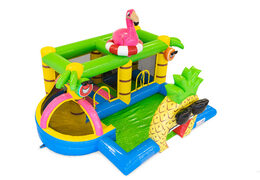 Order Flamingo bouncy castle for children. Buy bouncy castles online at JB Inflatables UK