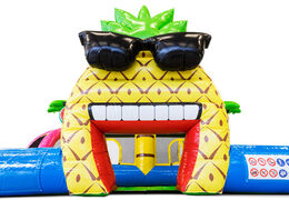 Buy Flamingo themed bouncy castle for kids. Order inflatables online at JB Inflatables UK