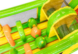 Buy 13 meters inflatable obstacle course in theme Dino for kids. Order inflatable obstacle courses now online at JB Inflatables UK