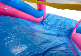 Buy 13 meter long Flamingo inflatable obstacle course for children. Order inflatable obstacle courses now online at JB Inflatables UK