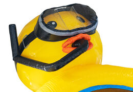 Get your inflatable 4 in 1 Rubber Duck slide for kids online now. Order inflatable slides at JB Inflatables UK
