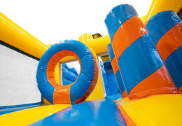 Buy a 4 in 1 slide in the Rubber Duck theme for your kids. Order inflatable slides now online at JB Inflatables UK
