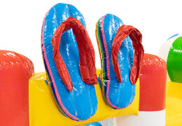 Order an inflatable 4 in 1 slide in the Rubber Duck theme for your children. Buy inflatable slides online now at JB Inflatables UK