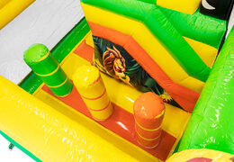 Order inflatable Mini Multiplay Jungle bouncy castle for kids. Inflatable bouncers for sale at JB Inflatables UK