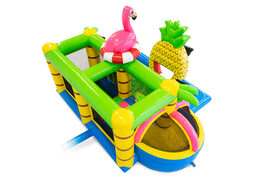 Buy Flamingo bouncy castle for children. Order bouncy castles online at JB Inflatables UK