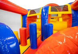 Buy Standard  13m inflatable obstacle course for children. Order inflatable obstacle courses now online at JB Inflatables UK