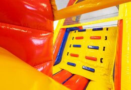 13 meter long Standard  inflatable obstacle course for children. Order inflatable obstacle courses now online at JB Inflatables UK