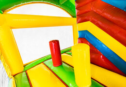 Buy inflatable multi box bouncy castle safari covered