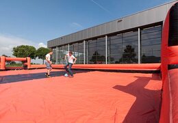 Order football soap track online at JB Inflatables