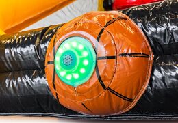 Interactive system to use on bouncy castle game